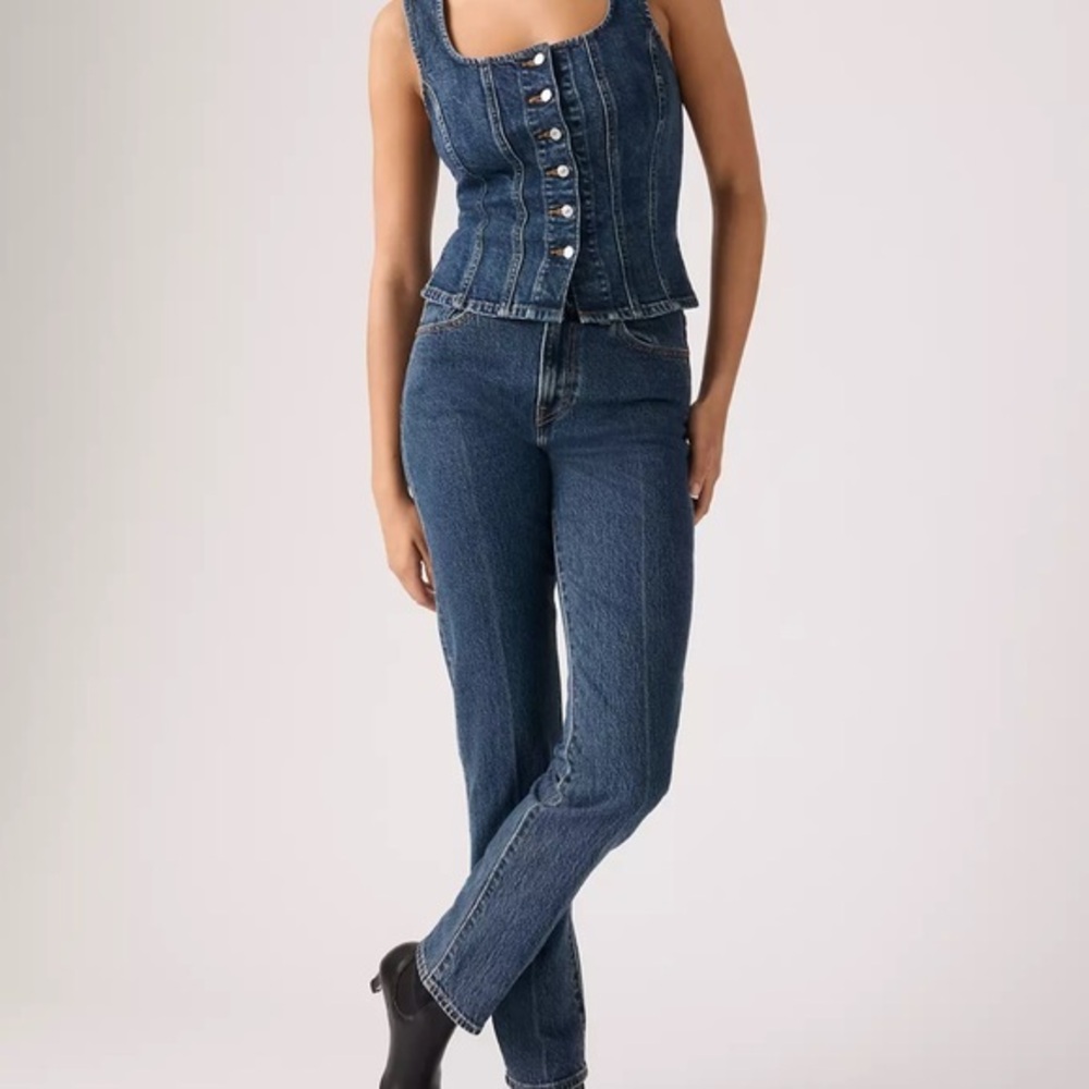 Levi’s Women’s Button Fly Wedge Fit Jeans NWT Sz 31